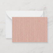 Personalized Patterned Note Card Set | Custom Name Notitiekaartje (Achterkant)
