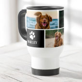 Personalized Paw Dog Lover Photo Collage Pet Reisbeker