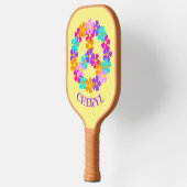 Personalized Peace Daisy Pickleball Paddle (Links)
