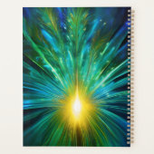 Personalized Peacock Frequencies Planner  (Achterkant)