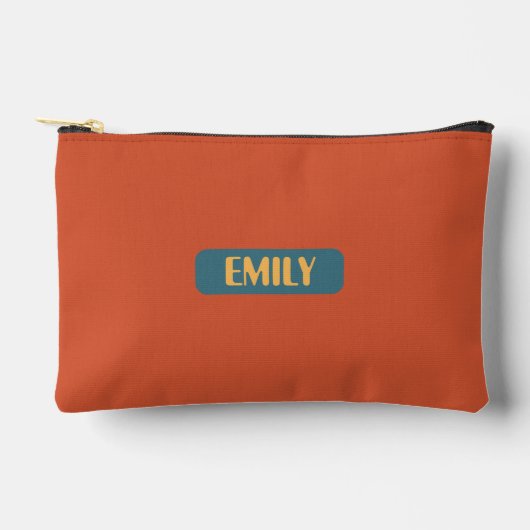 Personalized Pencil Pouch – Custom Name Pencil Cas Etui (Voorkant)