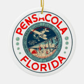 PERSONALIZED Pensacola Florida Keramisch Ornament (Voorkant)
