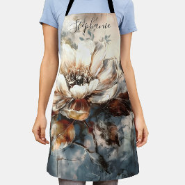 Personalized Peony Watercolor Bloom Schort