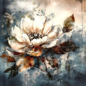 Personalized Peony Watercolor Bloom Schort