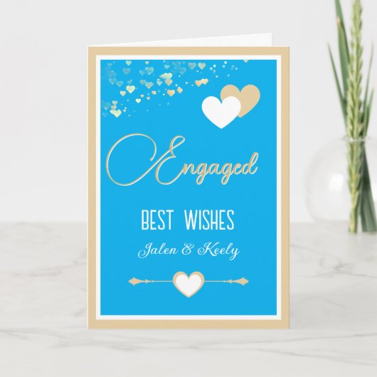 Personalized! Perfect Couples Engagement Kaart (Voorkant)