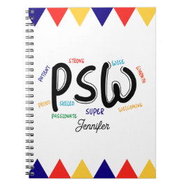 Personalized Personal Support Worker PSW  Notitieboek