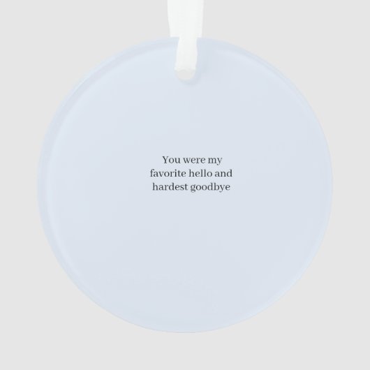 Personalized Pet Christmas Ornament (achterkant)