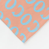 Personalized Pet Fleece Deken (Hoek)