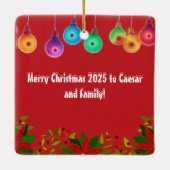 Personalized Pet Keramisch Ornament (Achterkant)