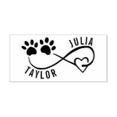 Personalized Pet Lover Signature Stamp Rubberstempel (Afrduk)