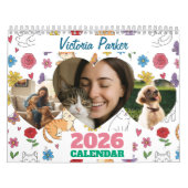 Personalized Pet Lovers Photo Calendar Kalender (Hoes)