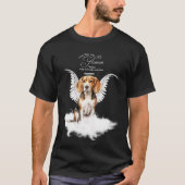 Personalized Pet Memorial Beagle Dog T-shirt (Voorkant)