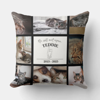 Personalized Pet Memorial Photo Kussen