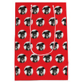 Personalized Pet Pattern Medium Cadeauzakje (Achterkant)