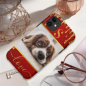 Personalized pet photo dog lover keepsake Case-Mat Case-Mate iPhone Case