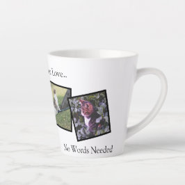 Personalized Pet Photo Latte Mug Mok