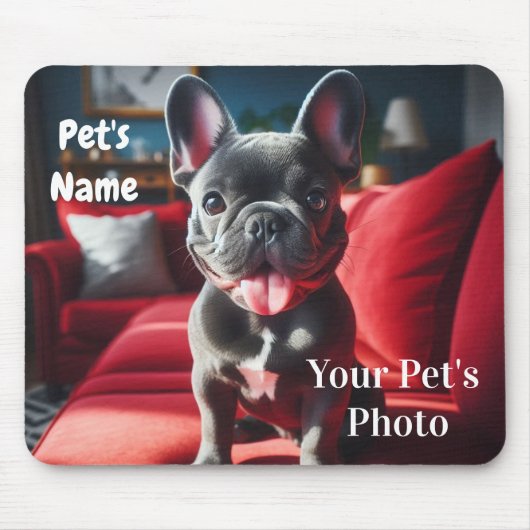 Personalized Pet photo mousepad Muismat (Voorkant)