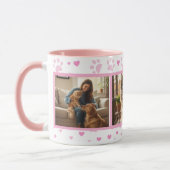 Personalized Pet Photo Mug Custom 3-Picture Mok (Links)