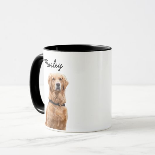 Personalized Pet Photo Mug Gift for Pet Lovers Mok (Voorkant links)