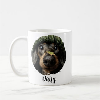 Personalized Pet Photo Mug with Name | Modern Cute Koffiemok