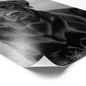 Personalized pet photo poster, pet memorial gift foto afdruk (Hoek)