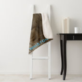Personalized Pet Photo Sherpa Blanket Deken (In situ)