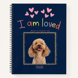Personalized Pet Valentine with Name and Photo Notitieboek
