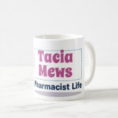Personalized Pharmacist Life Mug Koffiemok (Voorkant rechts)