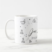 Personalized Pharmacist Mug | Elegant Handwritten  Koffiemok (Links)