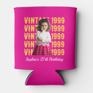Personalized Photo 30th 40th 50th Birthday Party Blikjeskoeler