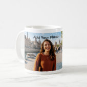 Personalized Photo and Name Keepsake Coffee Mug Koffiemok (Voorkant links)