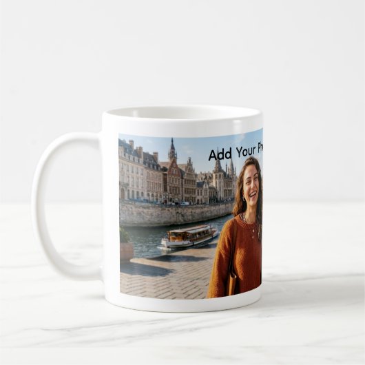 Personalized Photo and Name Keepsake Coffee Mug Koffiemok (Links)