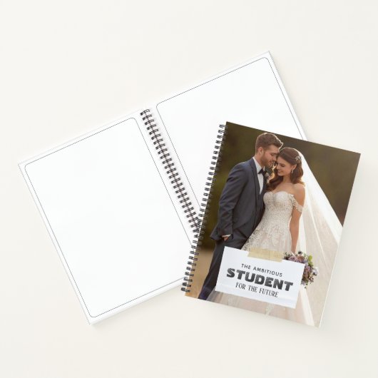 personalized photo and name notebook notitieboek (Binnen)