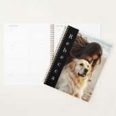 Personalized Photo and Name  Planner (Display)