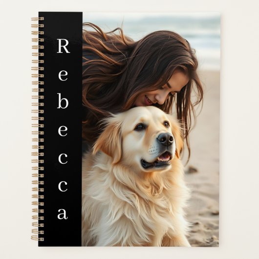 Personalized Photo and Name  Planner (Voorkant)