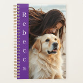 Personalized Photo and Name  Planner (Voorkant)