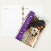 Personalized Photo and Name  Planner (Display)
