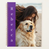Personalized Photo and Name  Planner (Voorkant)