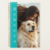 Personalized Photo and Name  Planner (Voorkant)