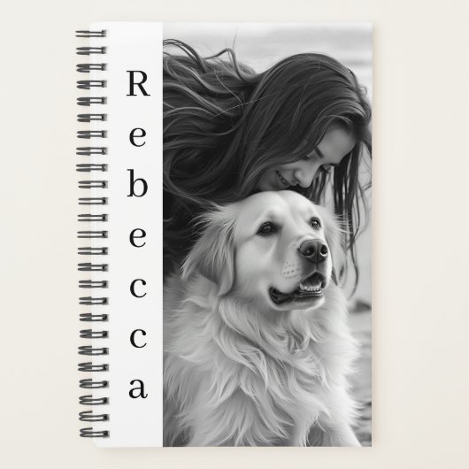 Personalized Photo and Name  Planner (Voorkant)