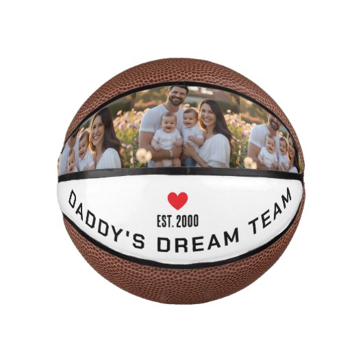 Personalized Photo and Text Basketbal (Voorkant)