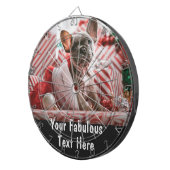 Personalized Photo and Text Dartbord (Voorkant Rechts)