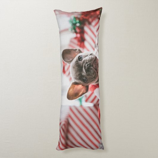 Personalized Photo and Text Lichaamskussen (Achterkant (Verticaal))