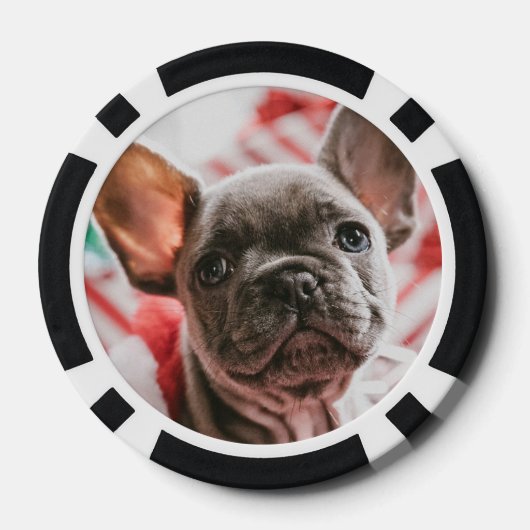 Personalized Photo and Text Poker Chips (Achterkant)