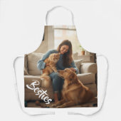 Personalized Photo Apron For Pet Lovers Schort (Voorkant)