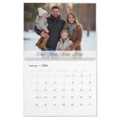 Personalized Photo Calendar Kalender (Jan 2026)