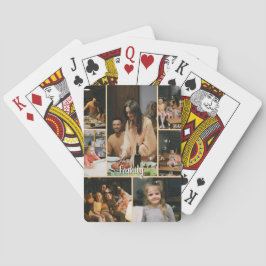 Personalized Photo Cllage Playing Cards Pokerkaarten