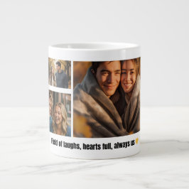 Personalized Photo Coffee Mug, Romantic Couple Gif Grote Koffiekop