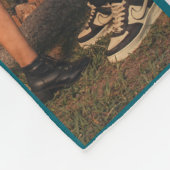 Personalized Photo Collage Blanket Fleece Deken (Hoek)