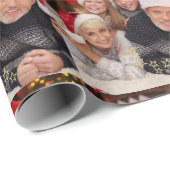 Personalized Photo Collage Cadeaupapier (Rol Hoek)